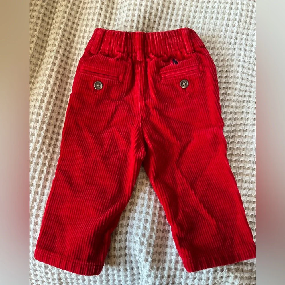 Ralph Lauren Baby Wide wale Corduroy Suffield Pants,  Sz 6-9 mo. MSRP $45